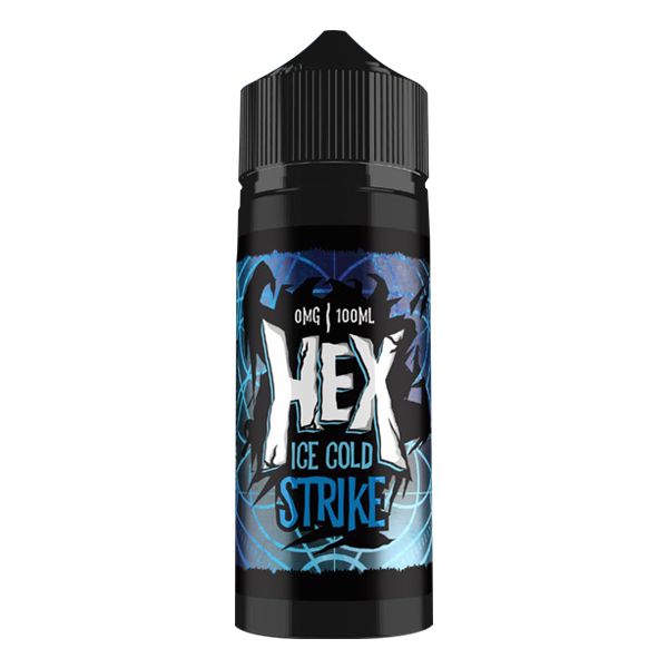 Hex Ice Cold Strike 0mg 100ml Shortfill