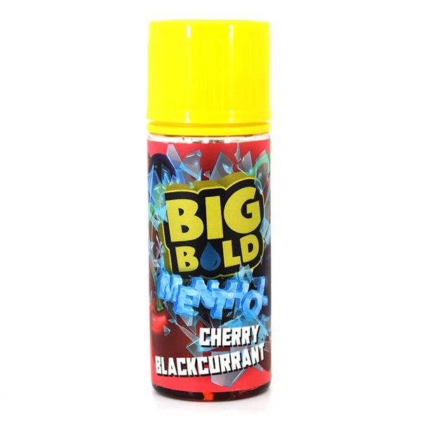 Big Bold Menthol - Cherry and Blackcurrant 0mg 100ml Shortfill