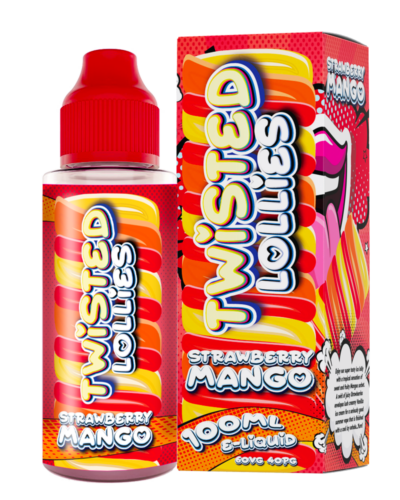 Twisted Lollies- Strawberry Mango 100ml Shortfill E-Liquid