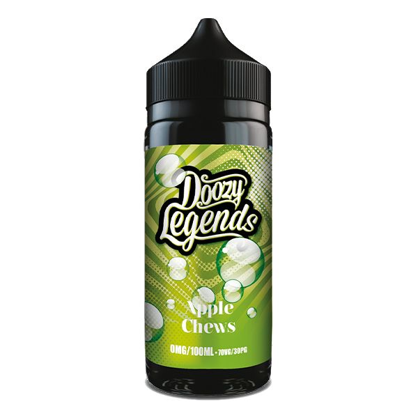 Doozy Legends- Apple Chews 0mg 100ml Shortfill