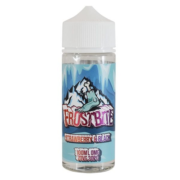 Frostbite - Starwberry & Black 0mg 100ml Shortfill