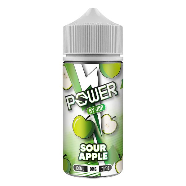 Power by Juice 'n Power Sour Apple 0mg 100ml Shortfill