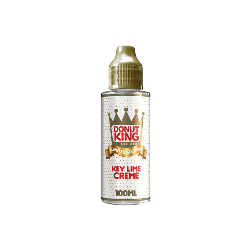 Donut King Limited Edition - Key Lime Creme 0mg 100ml Shortfill