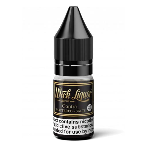 Wick Liquor Salts Contra Shattered 10ml E-liquid