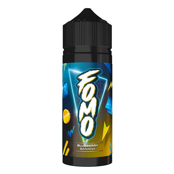 Fomo Banana Blueberry 0mg 100ml Shortfill E-Liquid