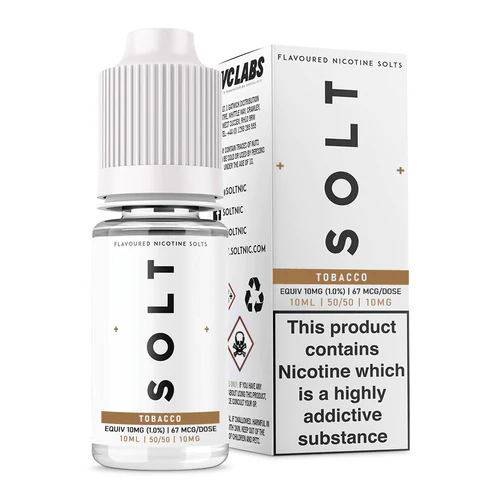 SOLT Tobacco Nic Salt 10mg 10ml