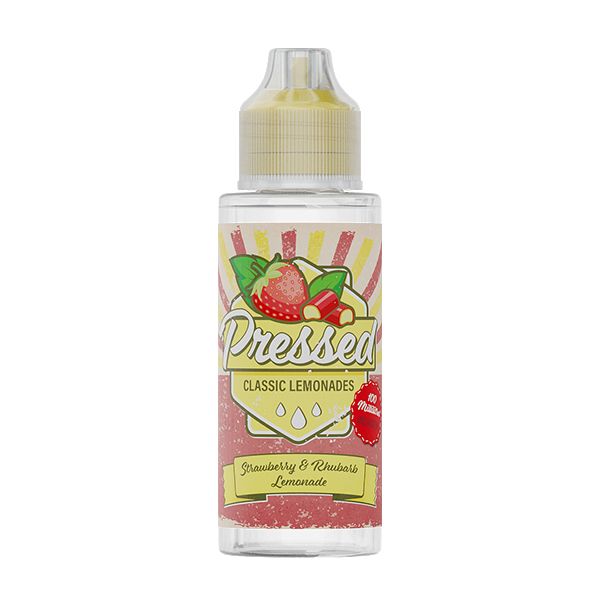 Pressed By Juice Sauz Strawberry Rhubarb Lemonade E-liquid 0mg 100ml