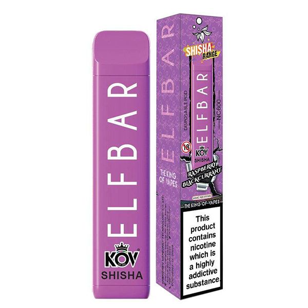 Elf Bar NC600 KOV Shisha Range Disposable Device