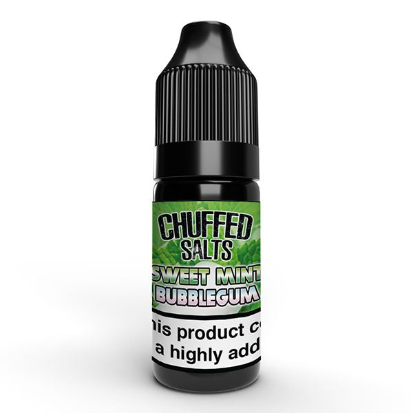 Chuffed Salts -Sweet Mint Bubblegum 10ml