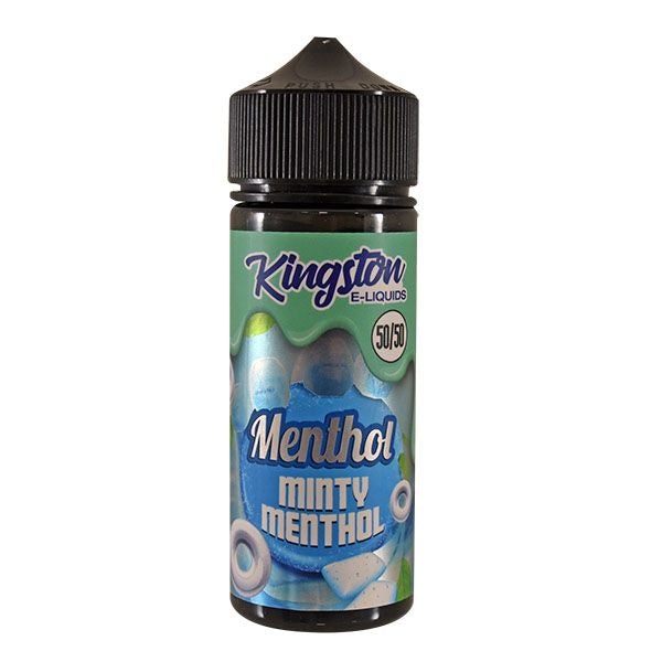 Kingston Menthol Minty Menthol 0mg 100ml 50/50 Shortfill E-Liquid