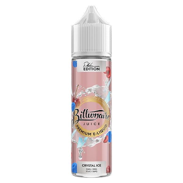 Billionaire Juice Platinum Series - Crystal Ice 0mg 50ml Shortfill