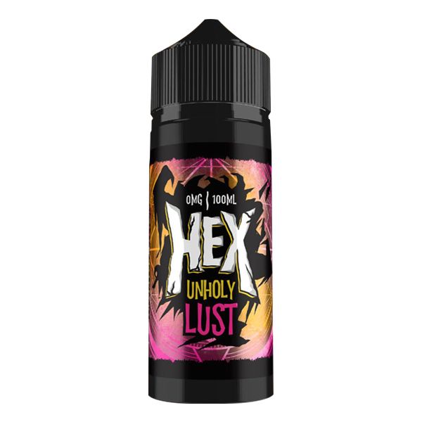 Hex Unholy Lust 0mg 100ml Shortfill