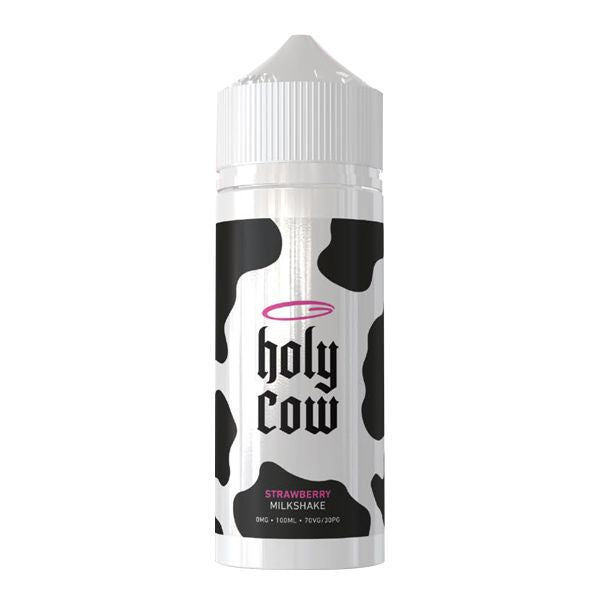 Holy Cow - Strawberry Milkshake 0mg 100ml Shortfill