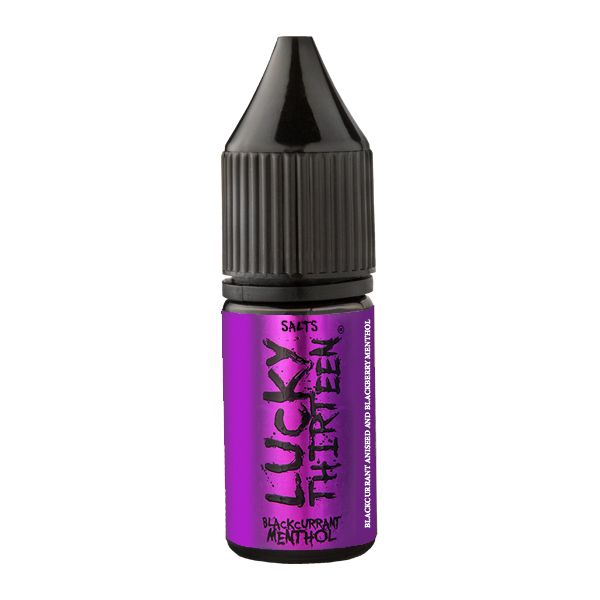 Lucky Thirteen Salt - Blackcurrant Menthol 10ml