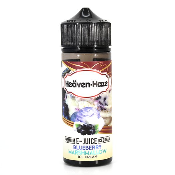 Heaven Haze Blueberry Marshmallow Ice Cream 0mg 100ml Shortfill