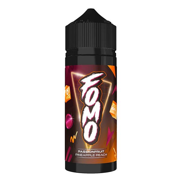 Fomo Pineapple Passionfruit Peach 0mg 100ml Shortfill E-Liquid