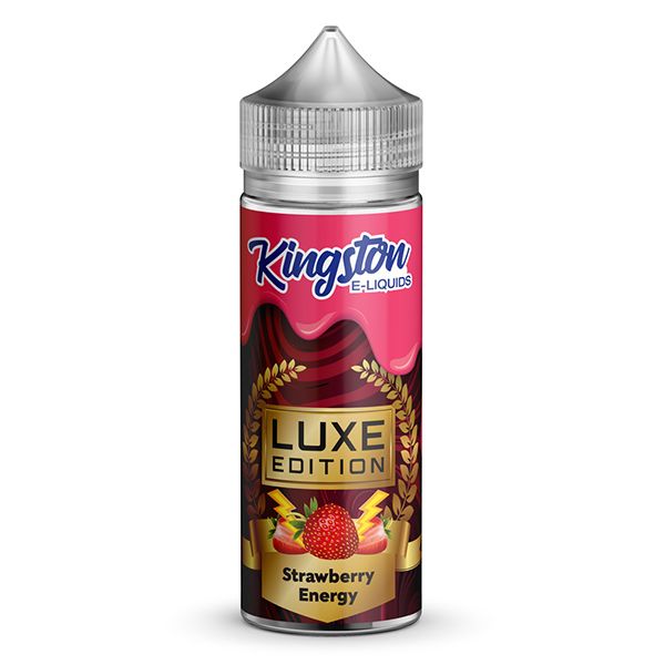 Kingston Luxe Edition - Strawberry Energy  0mg 100ml Shortfill